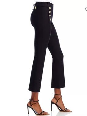 Derek Lam 10 Crosby Robertson High Waisted Crop Flare Pants NWT